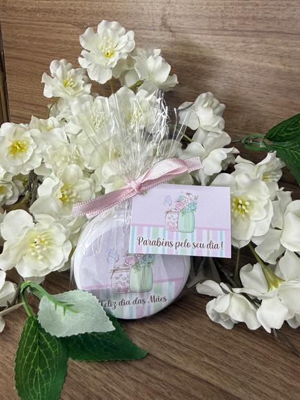 Escova com Espelho Personalizada Dia das Mães