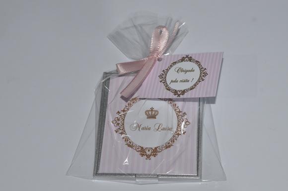 Espelho Personalizado Coroa Princesa