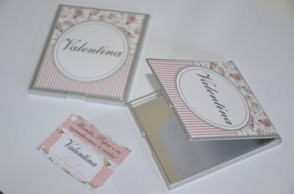 Espelho Personalizado Floral