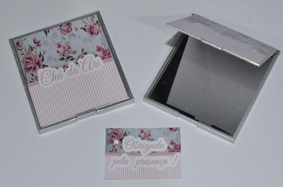 Espelho Personalizado Floral