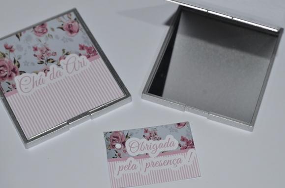 Espelho Personalizado Floral