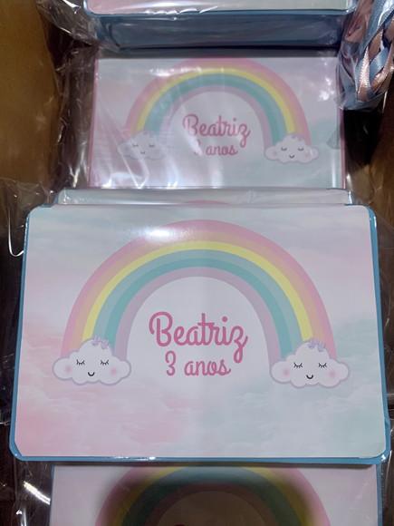 Estojo de Pintura 20 Peças Arco Iris