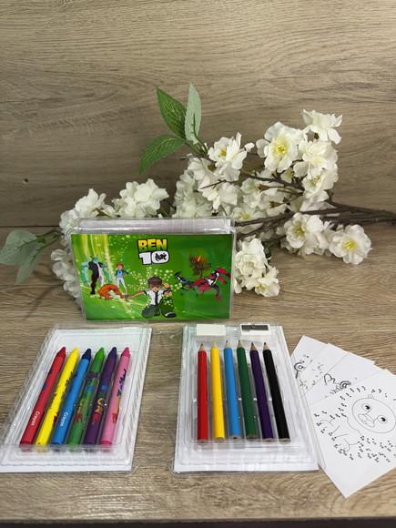 Estojo de Pintura 20 Peças Ben10