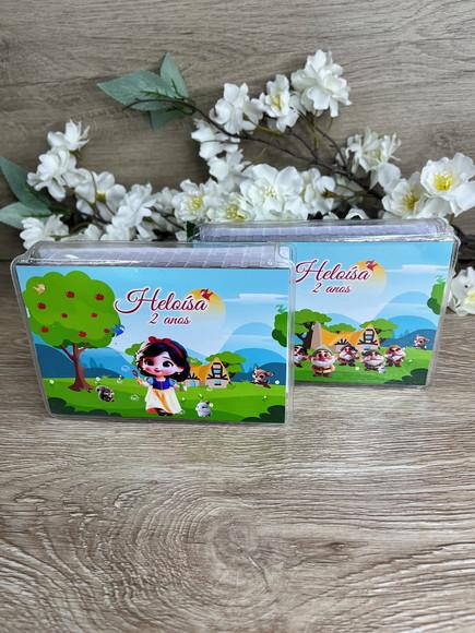 Estojo de Pintura 20 Peças Branca de Neve