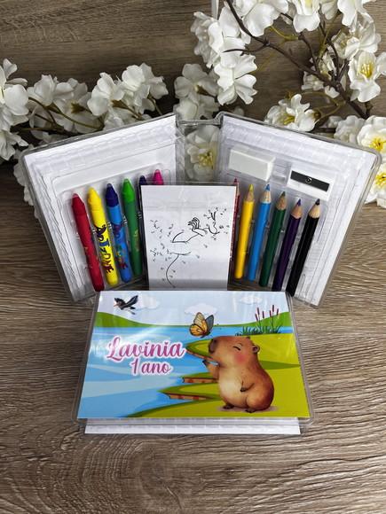 Estojo de Pintura 20 Peças Capivara