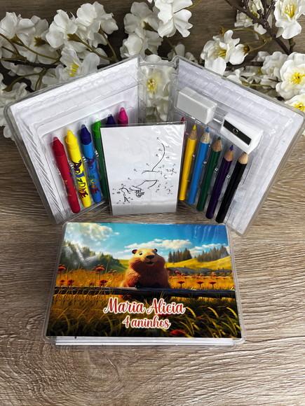 Estojo de Pintura 20 Peças Capivara