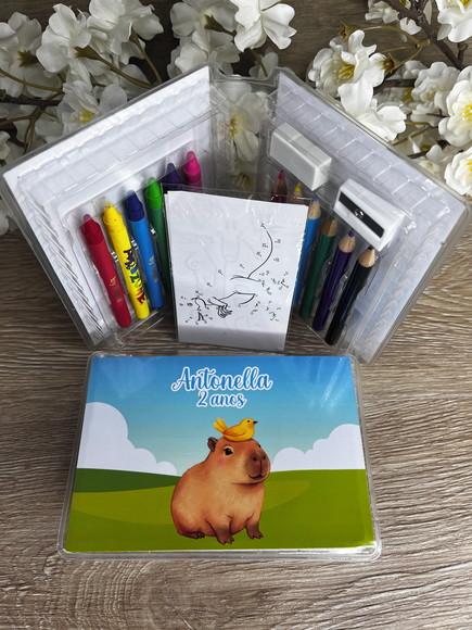 Estojo de Pintura 20 Peças Capivara