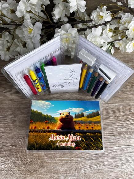 Estojo de Pintura 20 Peças Capivara