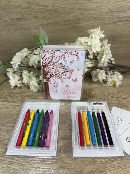 Estojo de Pintura 20 Peças Jardim