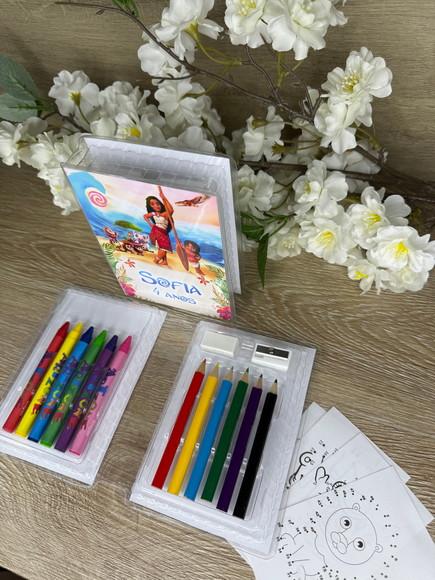Estojo de Pintura 20 Peças Moana 2