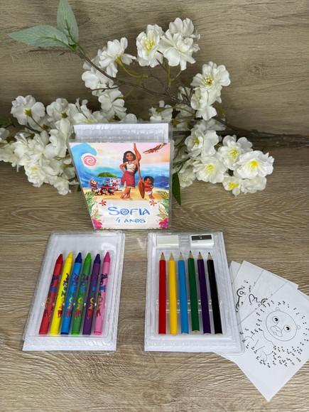 Estojo de Pintura 20 Peças Moana 2