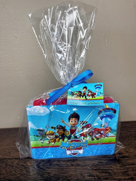 Estojo de Pintura 20 Peças Personalizado Patrulha Canina