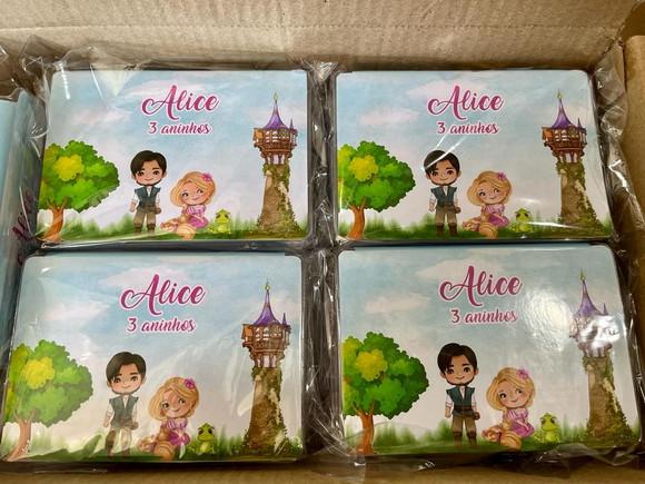 Estojo de Pintura 20 Peças Rapunzel Cute