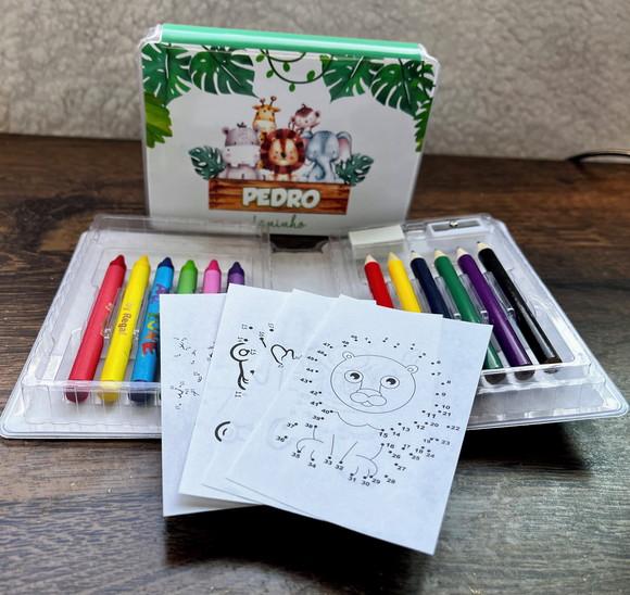 Estojo de Pintura 20 Peças Safari
