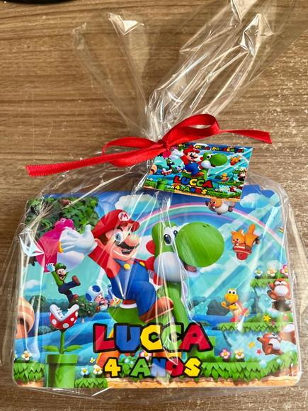 Estojo de Pintura 20 Peças Super Mario