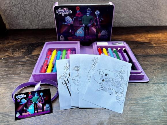 Estojo de Pintura 20 Peças Vampirina