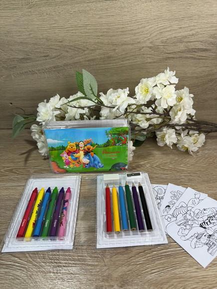 Estojo de Pintura 20 Peças Ursinho Pooh