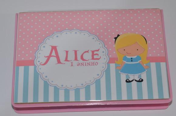 Estojo de Pintura 30 Peç. Alice no País das Maravilhas