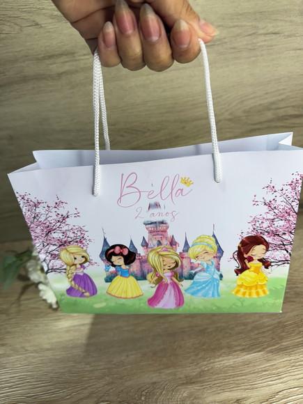 Estojo de Pintura 30 Peças + Sacola Personaliz. as Princesas
