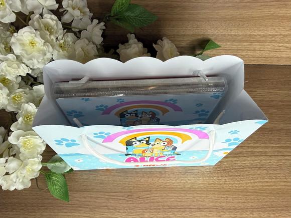 Estojo de Pintura 30 Peças + Sacola Personalizada Bluey