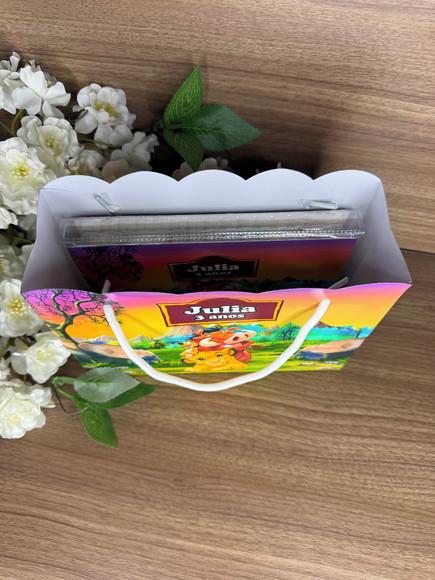 Estojo de Pintura 30 Peças + Sacola Personalizada Rei Leão
