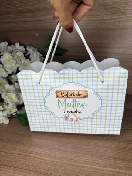 Estojo de Pintura 30 Peças + Sacola Personalizada Safari