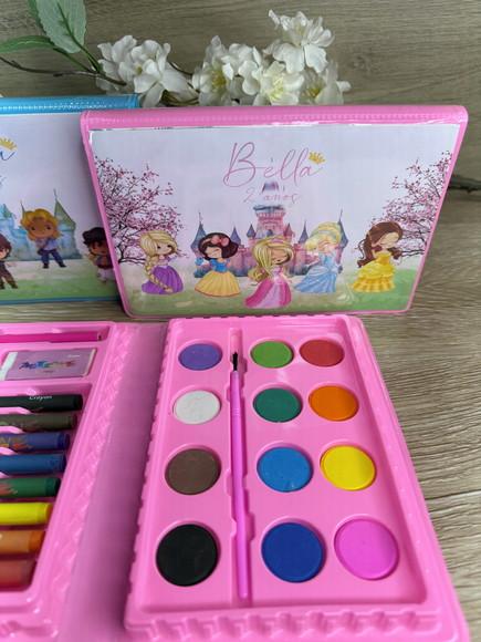 Estojo de Pintura 30 Peças as Princesas Cute