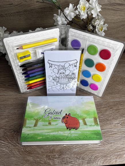 Estojo de Pintura 30 Peças Capivara