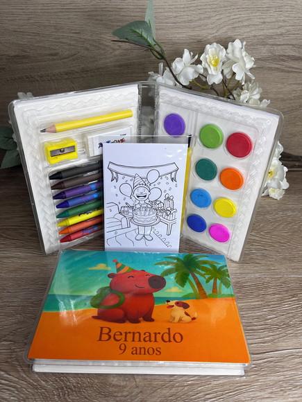 Estojo de Pintura 30 Peças Capivara