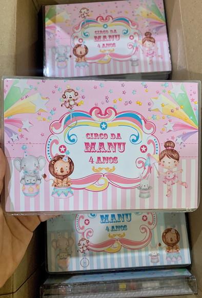 Estojo de Pintura 30 Peças Circo Rosa