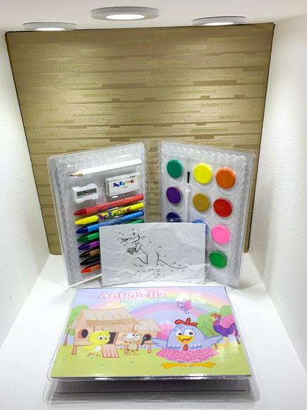 Estojo de Pintura 30 Peças Galinha Pintadinha