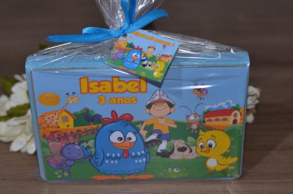 Estojo de Pintura 30 Peças Galinha Pintadinha