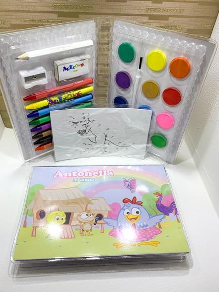 Estojo de Pintura 30 Peças Galinha Pintadinha