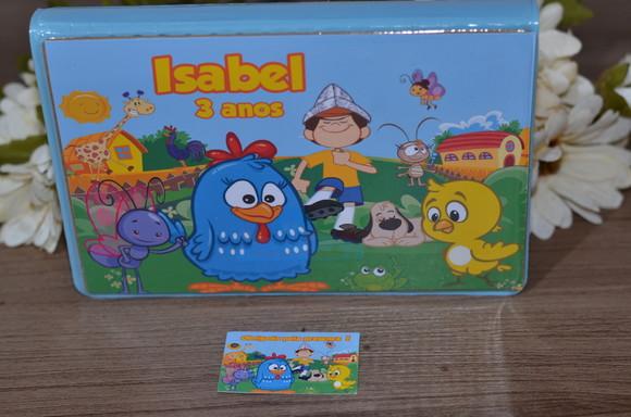 Estojo de Pintura 30 Peças Galinha Pintadinha