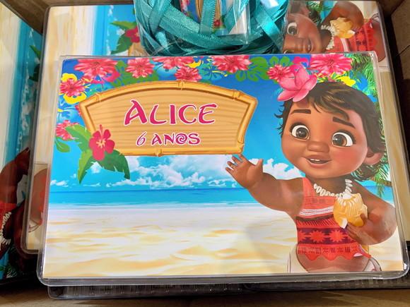 Estojo de Pintura 30 Peças Moana Baby