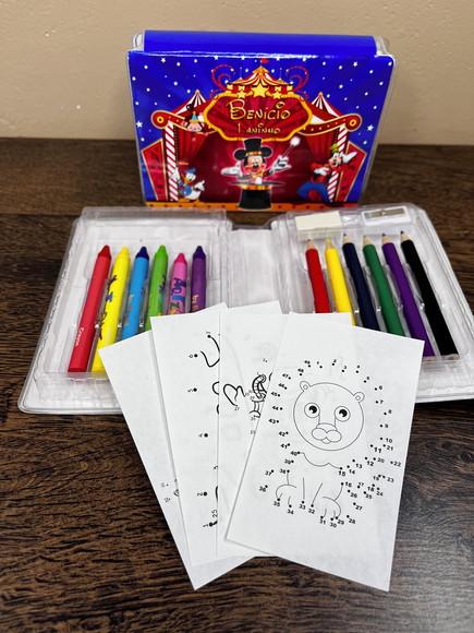 Estojo de Pintura com 20 Peças Circo do Mickey