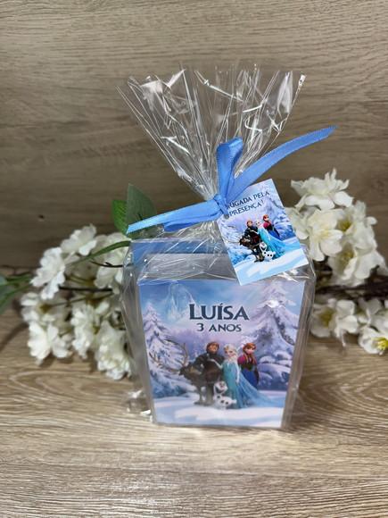 Estojo de Pintura com Revista de Colorir Personalizad Frozen