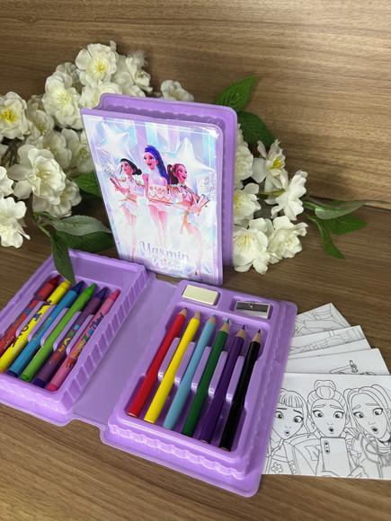 Estojo de Pintura Personalizado 20 Peças Guerreiras K-pop