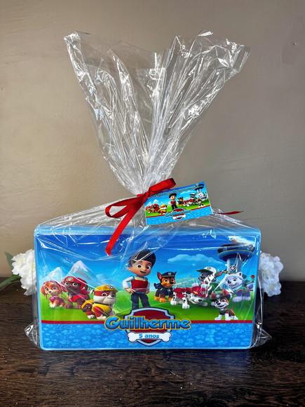 Estojo de Pintura Personalizado 50 Peças Patrulha Canina