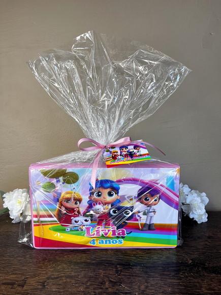 Estojo de Pintura Personalizado Luxo 48 Peças Vera e o Reino