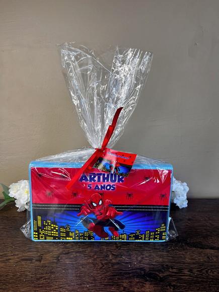 Estojo de Pintura Personalizado Luxo 50 Peças Homem Aranha