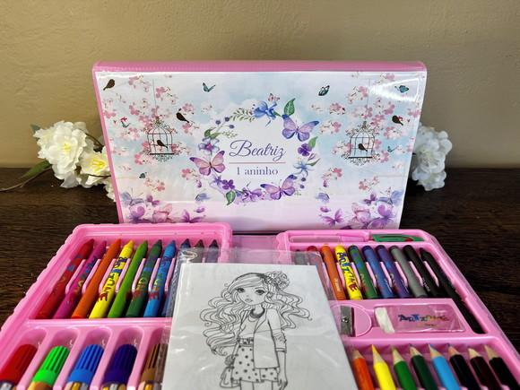 Estojo de Pintura Personalizado Luxo 50 Peças Jardim Atacado