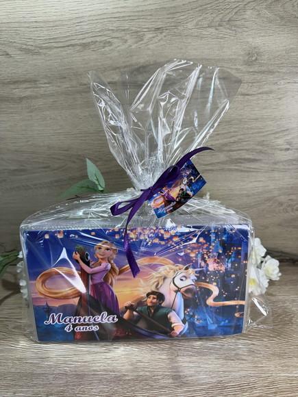 Estojo de Pintura Personalizado Luxo 50 Peças Rapunzel