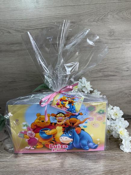 Estojo de Pintura Personalizado Luxo 50 Peças Ursinho Pooh