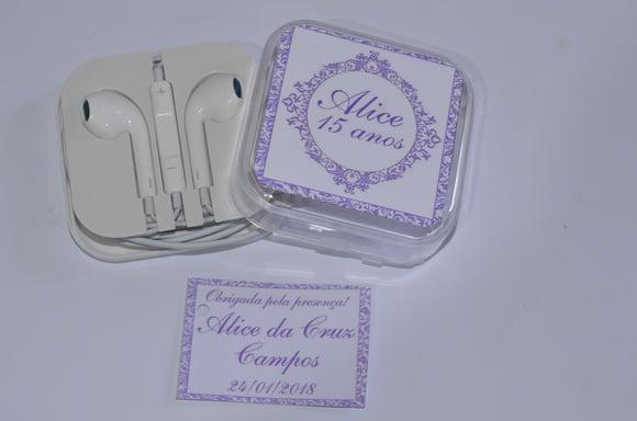 Fone de ouvido Personalizado