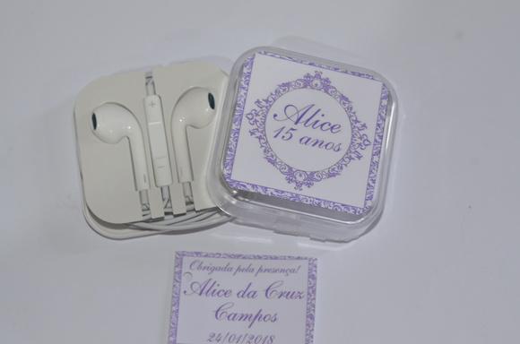 Fone de ouvido Personalizado