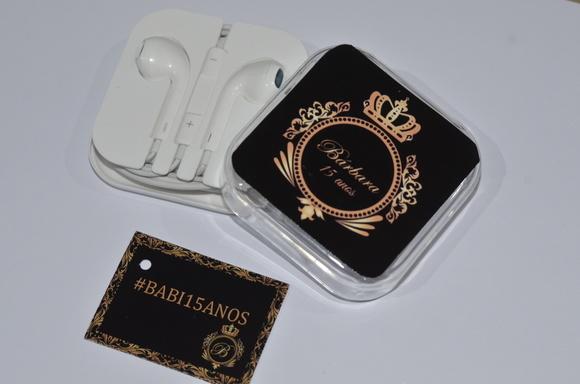 Fone de ouvido Personalizado