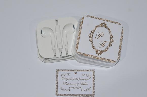 Fone de ouvido Personalizado
