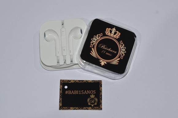 Fone de ouvido Personalizado