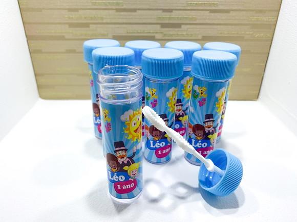 Frasco para Bolinha de Sabão Personalizado Promoção